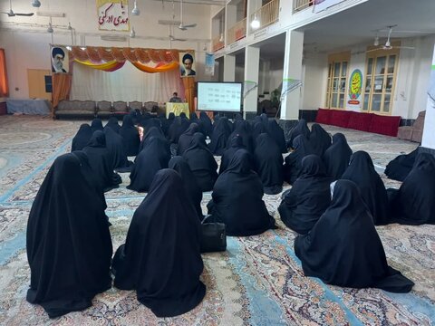 نشست سواد رسانه ای مدرسه علمیه حضرت نرجس س زاهدان