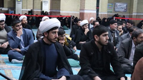 تصاویر/ مراسم سوگواری ایام فاطمیه در مصلی امام خمینی ارومیه