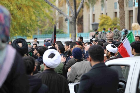 تصاویر/ دسته عزاداری شهادت حضرت زهرا سلام الله علیها در بازار تهران