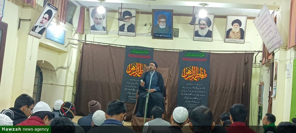 بشر جس کے عرفان سے قاصر ہے وہ حضرت فاطمہ ہیں: مولانا سید علی ہاشم عابدی