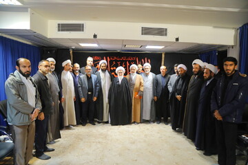 تصاویر / دیدار جمعی از نمایندگان مجلس با آیت‌الله العظمی نوری‌همدانی