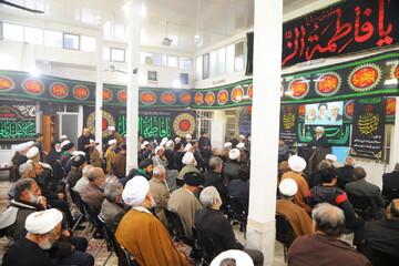 تصاویر / مراسم عزاداری شهادت حضرت زهرا (س) در حسینیه مرحوم آیت‌الله العظمی فاضل لنکرانی