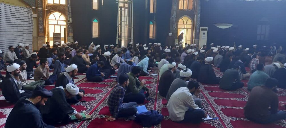 برگزاری درس اخلاق حوزه علمیه خوزستان+ عکس