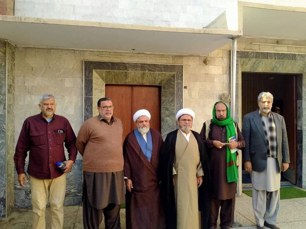 علامہ ڈاکٹر شبیر حسن میثمی کا ممتاز المدارس وزیرآباد کا دورہ