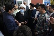 حضور نماینده ولی فقیه در بوشهر در یک روستای محروم