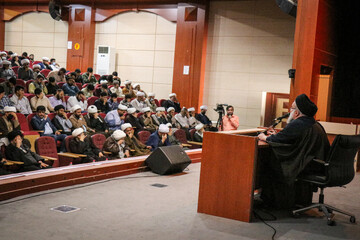 فیلم | همایش بزرگ «بیعت با ولایت» روحانیون استان هرمزگان