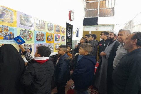 تصاویر/ نمایشگاه جهاد تبیین در مسجد حضرت علی اصغر ارومیه