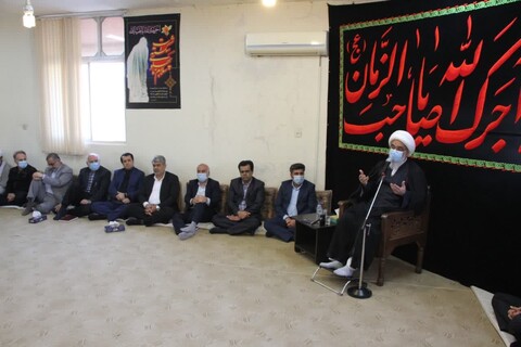 مراسم سوگواری شهادت حضرت فاطمه زهرا(س) در بوشهر