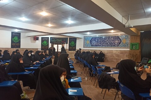تصاویر/ مراسم عزاداری در مدرسه علمیه الزهرا سلام علیها ارومیه