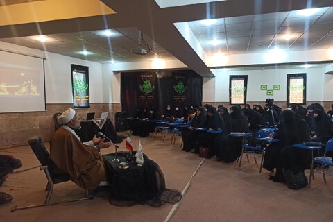 تصاویر/ مراسم عزاداری در مدرسه علمیه الزهرا سلام علیها ارومیه