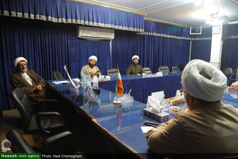 بالصور/ اجتماع أعضاء مجلس التخطيط لمهرجان حوار الخدمة الأول بقم المقدسة