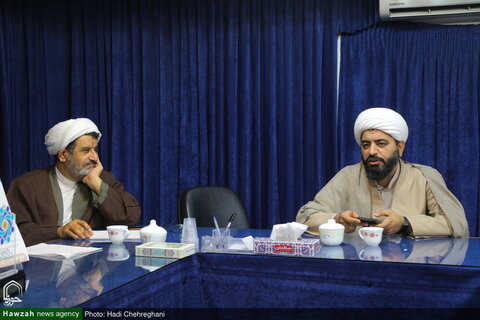 بالصور/ اجتماع أعضاء مجلس التخطيط لمهرجان حوار الخدمة الأول بقم المقدسة