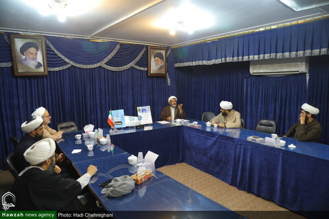 بالصور/ اجتماع أعضاء مجلس التخطيط لمهرجان حوار الخدمة الأول بقم المقدسة