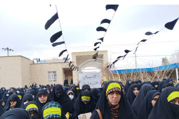 اجتماع «فاطمیون» بانوان طلبه زاهدانی در محکومیت کشف حجاب