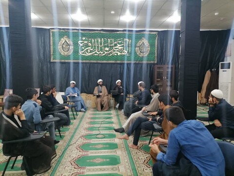 تصاویر/ برگزاری کرسی علمی ترویجی در مدرسه علمیه بوشهر