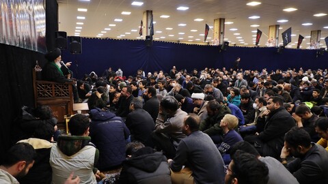 مراسم گرامیداشت چهلمین روز شهادت شهید مدافع امنیت «سید روح اله عجمیان»