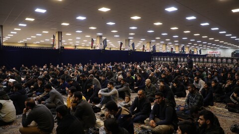 مراسم گرامیداشت چهلمین روز شهادت شهید مدافع امنیت «سید روح اله عجمیان»