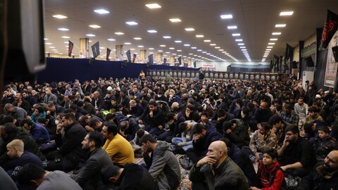 مراسم گرامیداشت چهلمین روز شهادت شهید مدافع امنیت «سید روح اله عجمیان»