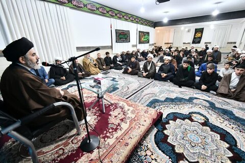 تصاویر/ حضور نماینده ولی فقیه در آذربایجان غربی در مدرسه علمیه شاهین دژ