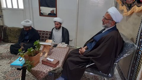 بازدید مدیر حوزه علمیه زنجان از مدرسه علمیه سفیران هدایت صائین قلعه