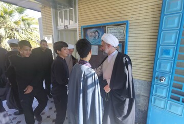 بازدید مدیر حوزه علمیه یزد از مدرسه علمیه ابرکوه + عکس