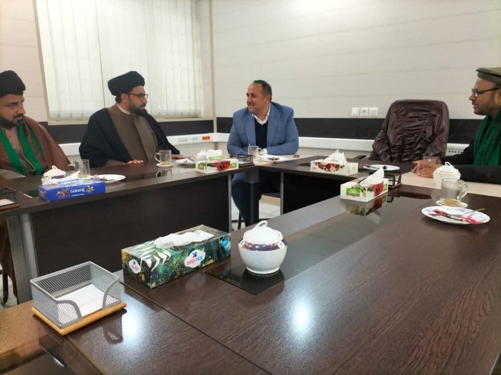 بہشت معصومہ (س) قم کے ڈائریکٹر جنرل سے دفتر قائد ملتِ جعفریہ کے وفد کی ملاقات