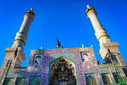 تصاویر/ ایران کے شہر بندر عباس میں واقع امامزادہ سیدمظفر (ع) کے حرم کی دلنشین تصاویر