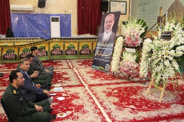 تصاویر/ مراسم یادبود مرحوم رستم قاسمی در بوشهر