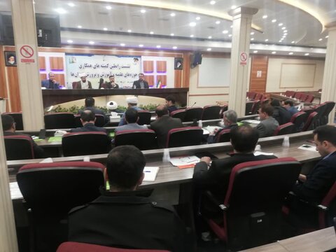 نشست رابطین کمیته های همکاری استان ها