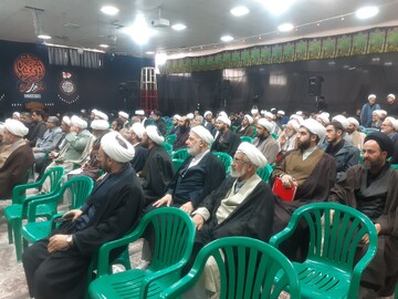 گردهمایی بزرگ طلاب و روحانیون در کاشان برگزار شد + عکس