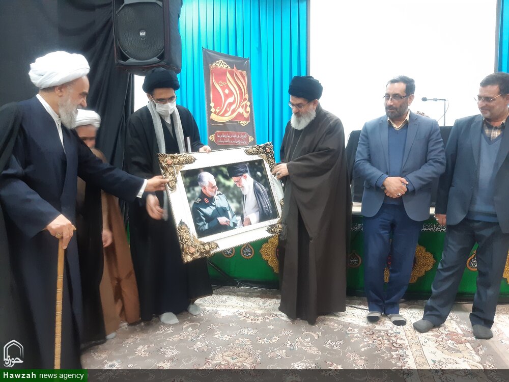 گردهمایی بزرگ طلاب و روحانیون در کاشان برگزار شد + عکس