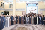تصاویر/ مراسم گرامیداشت وحدت حوزه و دانشگاه در شهرستان بناب