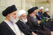 Photo/ Grand Ayatollah Rouhani's First Night After Demise Ceremony