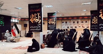 کلیپ | درس اخلاق در مدرسه علمیه خواهران کنگان