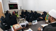 برگزاری نشست اعضای ستاد نهضت پیشرفت بانوان اداره تبلیغات اسلامی هویزه