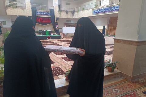 تصاویر/ مراسم گرامیداشت شهید طلبه حسن مختارزاده در مدرسه علمیه ریحانة الرسول ارومیه