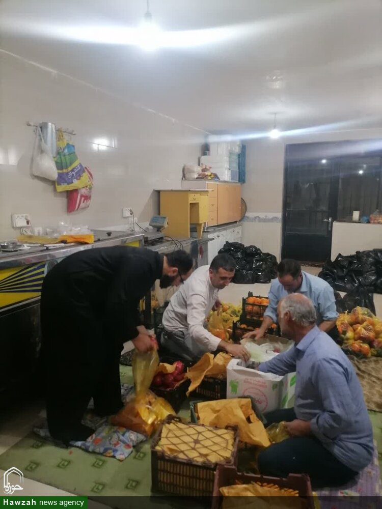 سفره نیازمندان«آخماقیه» در یلدای فاطمی رنگین شد + عکس