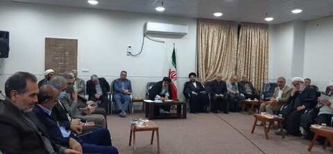 دیدار اساتید حوزه و دانشگاه با نماینده ولی فقیه در خوزستان