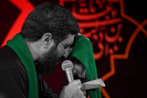 تصاویر شب اول دهه دوم فاطمیه فدائیان حسین اصفهان