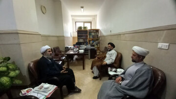 نشست معاون پژوهش حوزه و نماینده جامعة المصطفی در استان گلستان