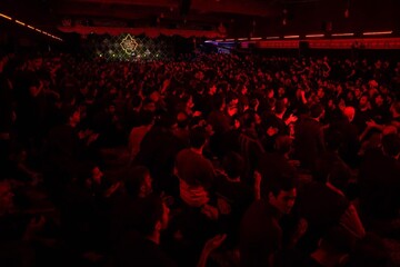 تصاویر/ چهارمین شب مراسم عزاداری شهادت حضرت زهرا (س) در هیئت فدائیان حسین