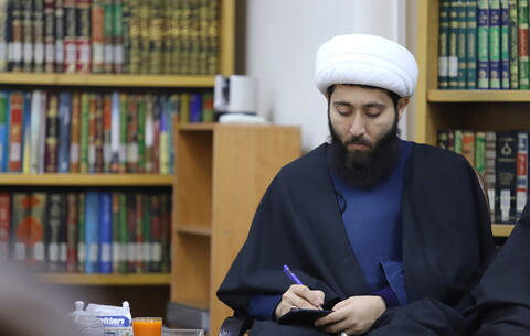 تصاویر/ دیدار اعضای شورای سیاستگذاری ستاد راهیانور نور حوزه با آیت الله اعرافی