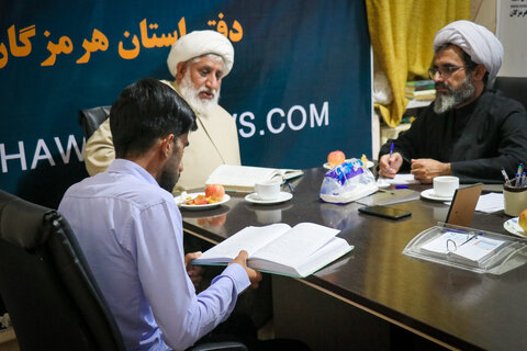 تصاویر/ برگزاری امتحانات شفاهی مدرسه علمیه النبی (ص) بندرعباس