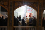 تصاویر / مراسم افتتاح پایگاه بسیج طلاب و روحانیون شهید حسن مختارزاده در مدرسه علمیه عترت قم