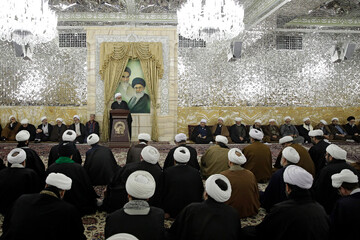 تصاویر/ دیدار اعضای مجمع خطبای حوزه علمیه خراسان با تولیت آستان قدس رضوی