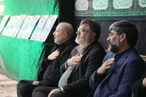 تصاویر/ آیین گرامیداشت شهدای امنیت در حسینیه ثارالله ارومیه