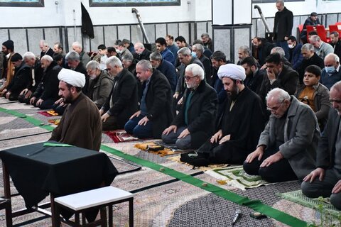 تصاویر/ مراسم سوگواری ایام فاطمیه در مسجد قمسال خوی