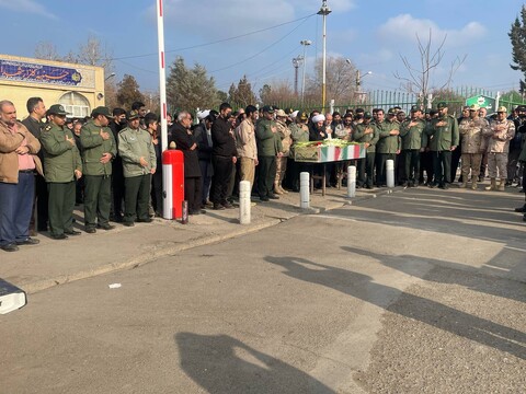 تصاویر/ آیین استقبال از شهید گمنام در شهرستان خوی