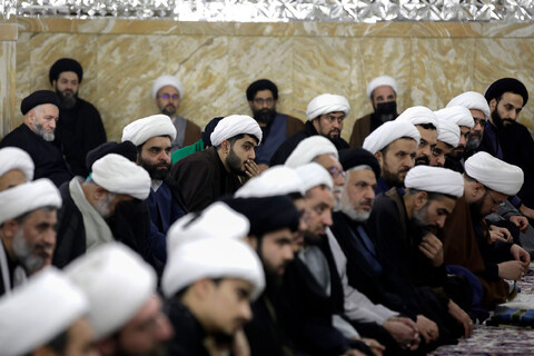 تصاویر/ دیدار اعضاء مجمع خطبای حوزه علمیه خراسان با تولیت آستان قدس رضوی