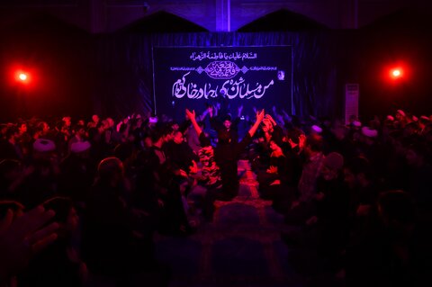 تصاویر/ شب اول مراسم سوگواری ایام فاطمیه دوم در مصلی امام خمینی ارومیه
